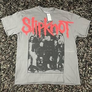 Slipknot Band Portrait Gray Tee T Shirt Men’s Sz XL New NWT